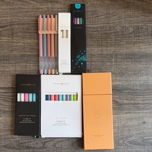 Archer & Olive Gel Pen and Calligraphy Set - Pastel & Rainbow Colors